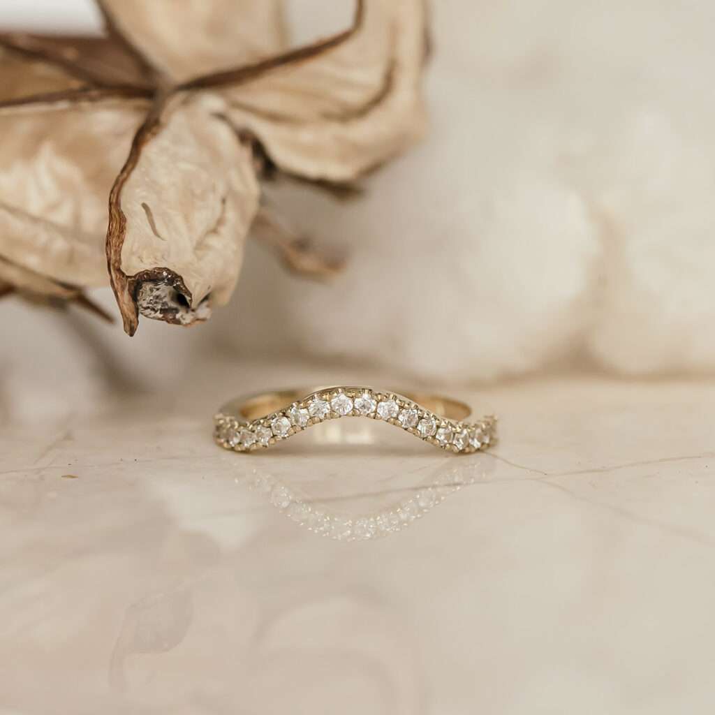 Curved Wedding Band