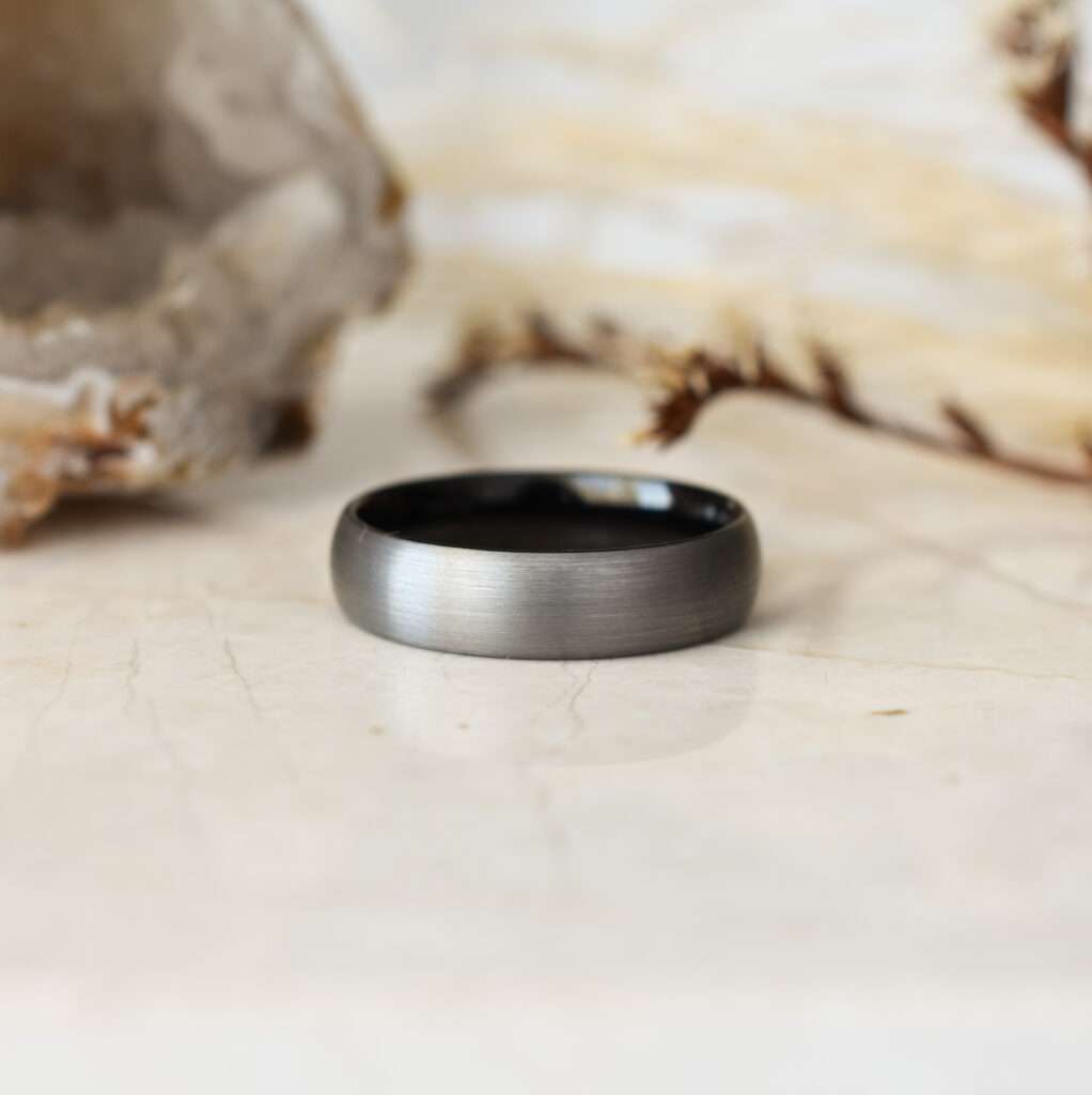 6mm D-shape Black Inner Ring